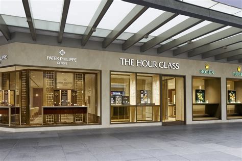 The Hour Glass AT Tang Plaza .